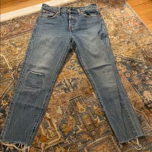 Wedge fit Levi Jeans